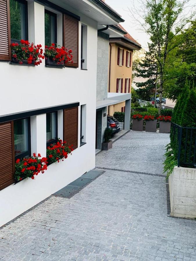 New Luxury Lake View Apartment - Lausanne Eksteriør billede