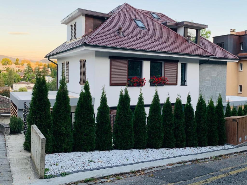 New Luxury Lake View Apartment - Lausanne Eksteriør billede